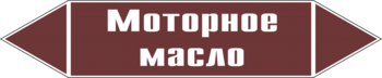 Маркировка трубопровода "моторное масло" (пленка, 358х74 мм) - Маркировка трубопроводов - Маркировки трубопроводов "ЖИДКОСТЬ" - Магазин охраны труда ИЗО Стиль