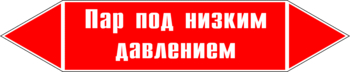 Маркировка трубопровода "пар под низким давлением" (p09, пленка, 716х148 мм)" - Маркировка трубопроводов - Маркировки трубопроводов "ПАР" - Магазин охраны труда ИЗО Стиль